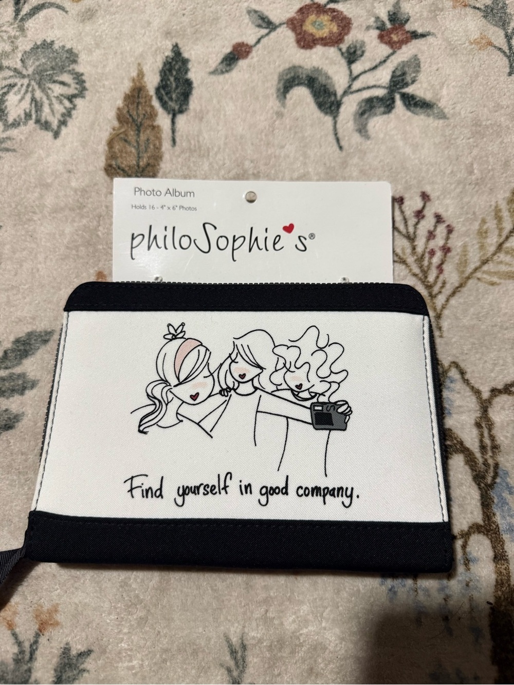 philoSophie’s White & Black Photo Album Sleeve